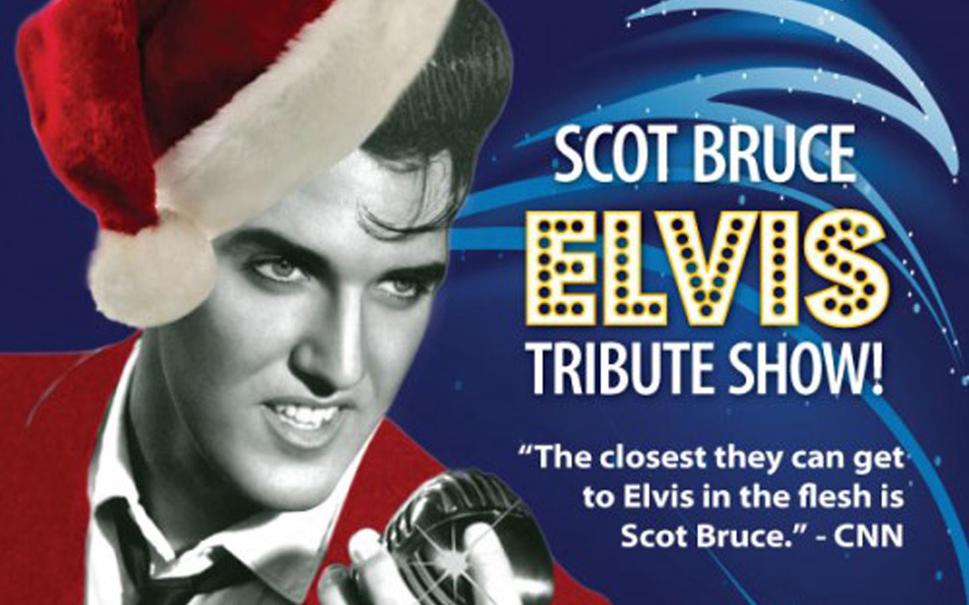 Elvis Blue Suede Christmas tribute show