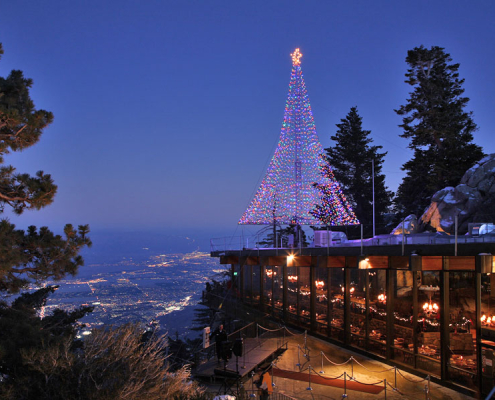 Palm Springs Tram Christmas Tree