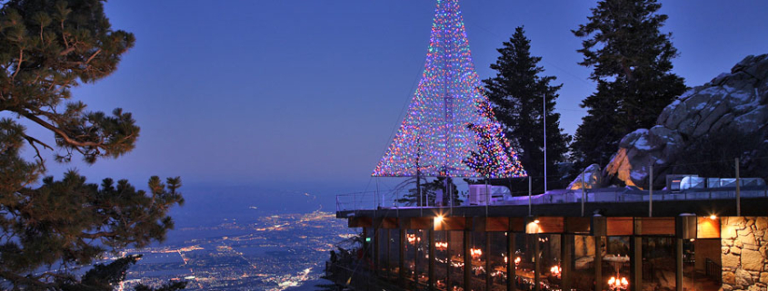 Palm Springs Tram Christmas Tree