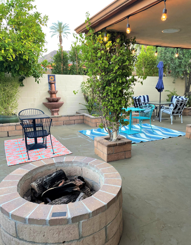 Old Ranch Inn Courtyard in Palm Springs. Photo Credit: Brittany Ryan