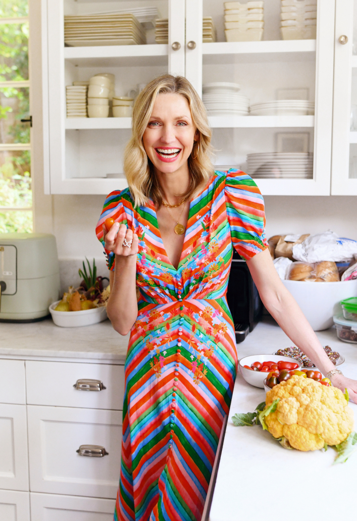 A picture of Catherine McCord in a kitchen