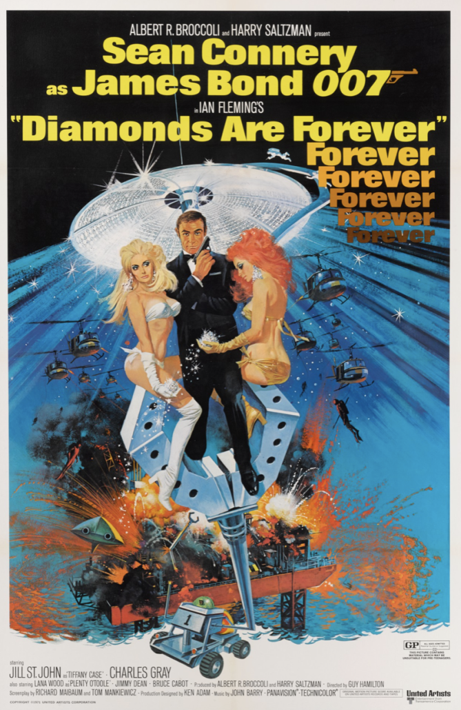 The "Diamonds are Forever" poster
