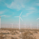 The windmills of Palm Springs on a sunny day