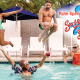 Summer Splash 2024 jumping into pool