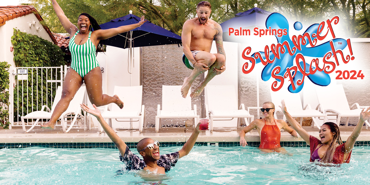 Summer Splash 2024 jumping into pool
