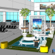 A rendering of the new Agua Caliente Concourse. Photo courtesy of Agua Caliente Band of Cahuilla Indians