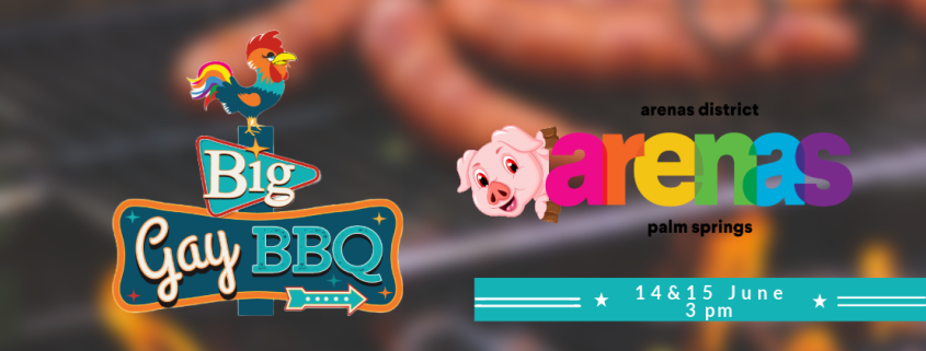 A flyer advertising the BIG Gay BBQ