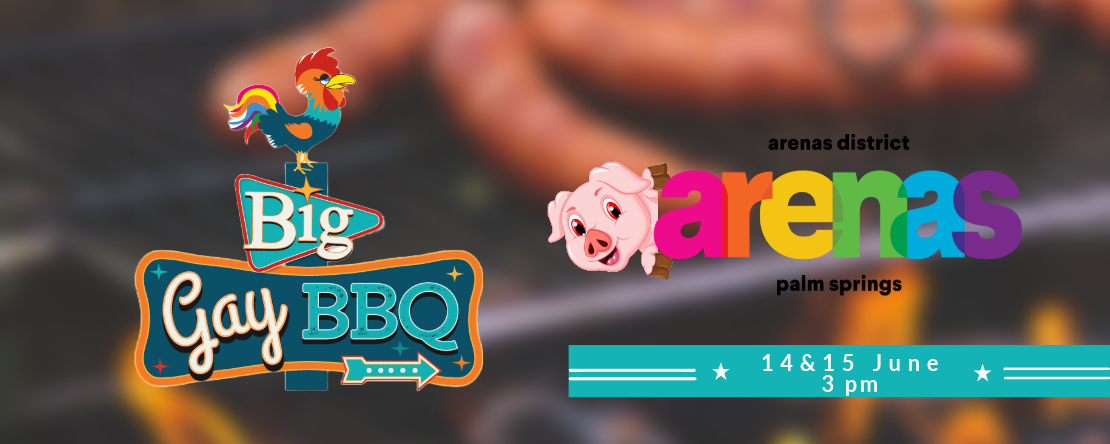 A flyer advertising the BIG Gay BBQ