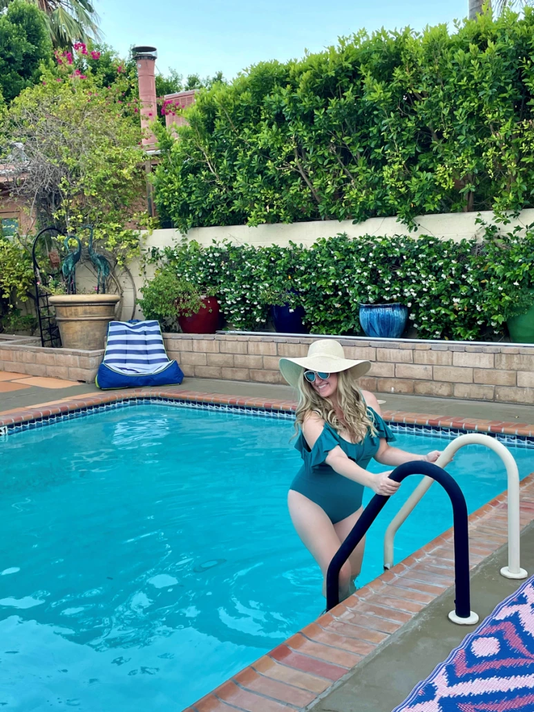Old Ranch Inn Pool in Palm Springs. Photo Credit: Brittany Ryan