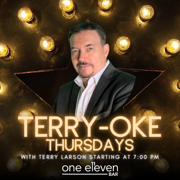 A flyer for karaoke at One Eleven